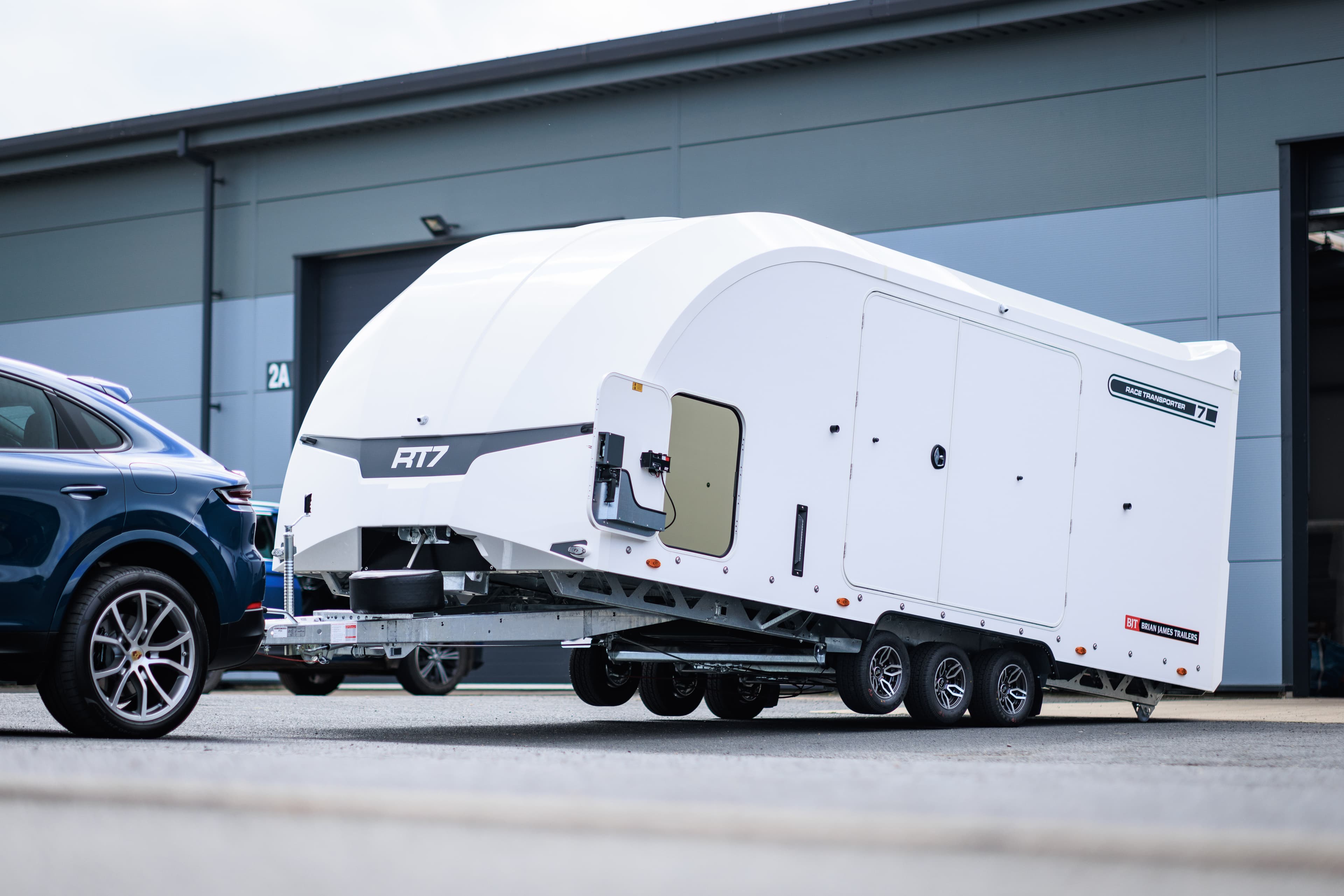 Brian James Trailer in a scenic location